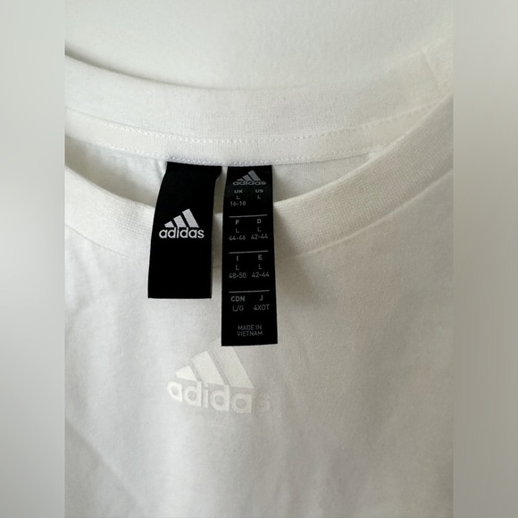 Adidas Velvet Stripes Tee - Picture 3 of 9